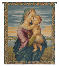 Madonna with Child by Raphael Italian Tapestry Wall Hanging by Raphael