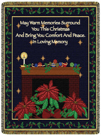 Christmas Memories  Tapestry Throw