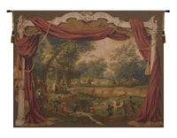 Promenade Napoleonienne French Tapestry by Carle Vernet