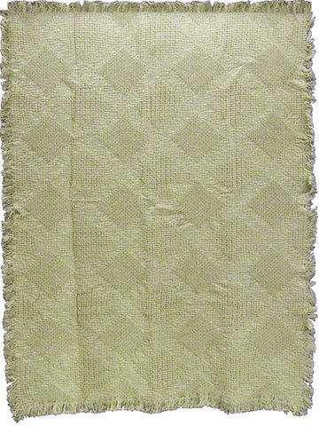 Fancy Diamonds Natural  Tapestry Throw