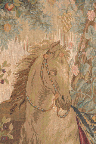 Le Point Deau Cheval  French Tapestry by Albert Eckhout