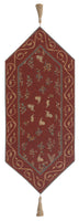 Medieval Rabbit II French Tapestry Table Runner