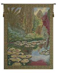 Monet's Ville de Vertheuil  Belgian Tapestry by Claude Monet