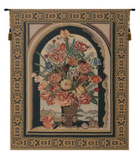 Ambrosius Bouquet Belgian Tapestry by Ambrosius Bosschaert