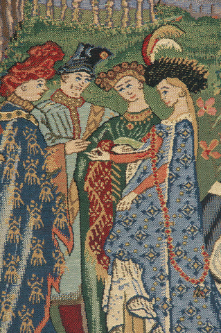 Duke De Berry Belgian Tapestry