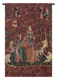 Smell, Lady and Unicorn Belgian Tapestry