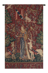 Touch, Lady and the Unicorn Belgian Tapestry
