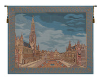 Brussels Place Bleu  Belgian Tapestry