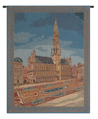 Brussels Place II Belgian Tapestry