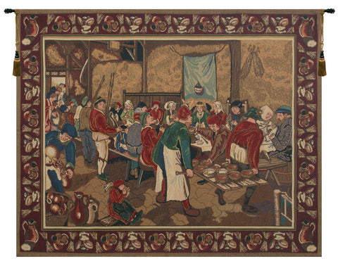 Wedding Feast Belgian Tapestry