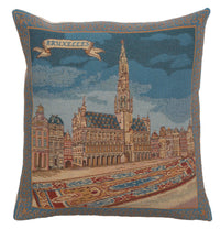 Grand Place Brussels II Belgian Cushion Cover