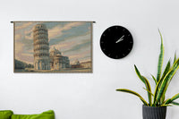 Torre di Pisa Italian Tapestry Wall Hanging by Canaletto