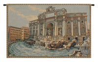 Fontana di Trevi Italian Tapestry Wall Hanging by Canaletto