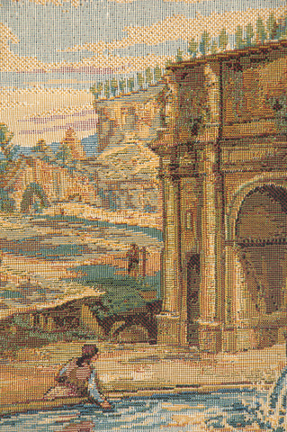 Colosseo Italian Tapestry Wall Hanging by Canaletto
