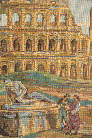 Colosseo Italian Tapestry Wall Hanging by Canaletto
