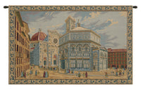 Duomo e Battistero Firenze Italian Tapestry Wall Hanging by Alberto Passini