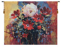 Bouquet by Simon Bull  Belgian Tapestry Wall Hanging by Simon Bull