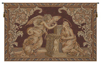 Annunciation Italian Tapestry Wall Hanging by Alberto Passini