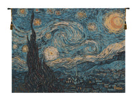 The Starry Night European Tapestry by Vincent Van Gogh