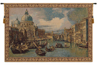 Saint Mary of Health and the Grand Canal Horizontal Small Italian Tapestry Wall Hanging by Alessia Cara