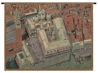 Venice from Above Italian Tapestry Wall Hanging by Alessia Cara