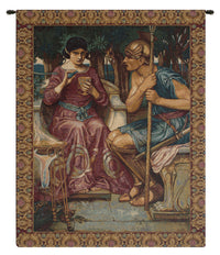 Giason and Medea Italian Tapestry Wall Hanging by John William Waterhouse