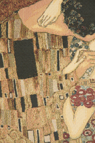 The Kiss Klimt European Tapestries by Gustav Klimt