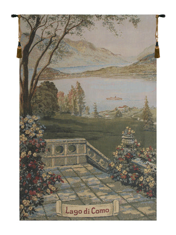 Lake Como 1 European Tapestries by Robert Pejman