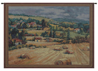 French Farmland Tapestry Wall Hanging