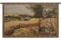 Harvest I Italian Tapestry Wall Hanging by Pieter Bruegel