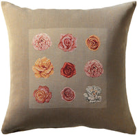 Roses III French Tapestry Cushion