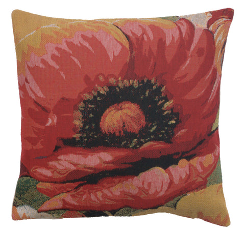 Poppies I Belgian Cushion Cover