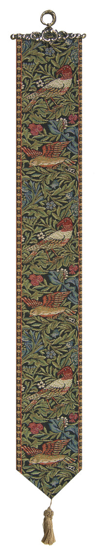 Birds I Tapestry Bell Pull by William Morris