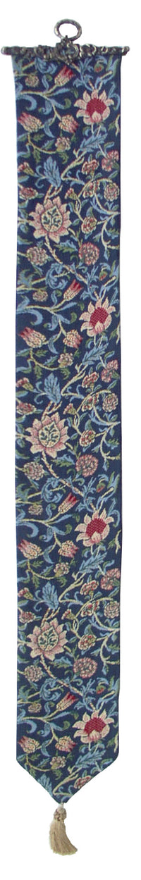 Fleurs de Morris (Blue) I Tapestry Bell Pull by William Morris