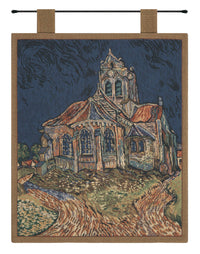 Church of Auvers I Belgian Tapestry by Vincent Van Gogh