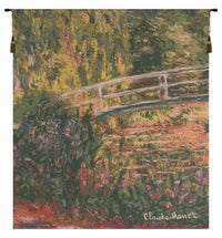 Pont Japonnais European Tapestry by Claude Monet