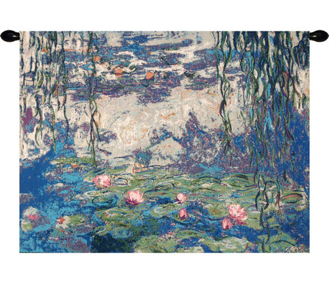 Nympheas European Tapestry by Claude Monet