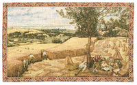 The Harvesters European Tapestry by Pieter Bruegel