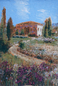 Villa Iris European Tapestry by Vincent Van Gogh