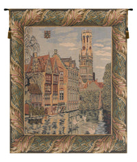 The Canals at Bruges European Tapestry