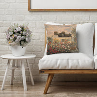 Monet's Mansion European Cushion Cover by Claude Monet