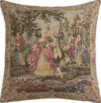 Garden Party Middle Panel European Cushion Cover by Francois Boucher