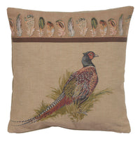 Pheasant French Tapestry Cushion