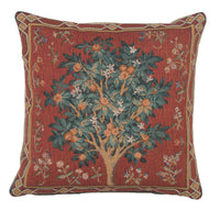 Orange Tree Small French Tapestry Cushion