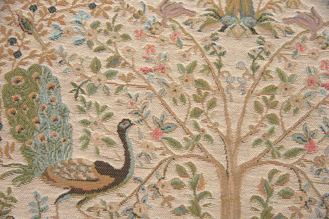 Tree In Cream I French Tapestry Cushion