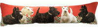 Scottish Dogs Bolster Cushion Bolster