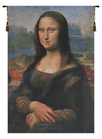 Mona Lisa I European Tapestry by Leonardo da Vinci