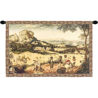 The Hay Harvest I European Tapestry by Peter Bruegel