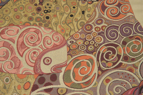 Danae by Klimt European Tapestry by Gustav Klimt