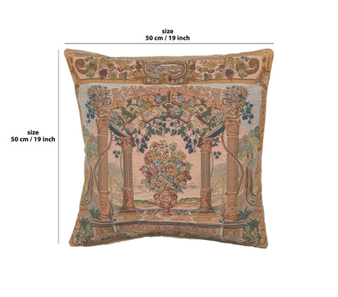 Terrasse with Columns French Tapestry Cushion